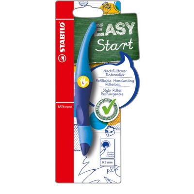 Stabilo EASY original Tintenroller, Linkshänder, dunkel-/hellblau