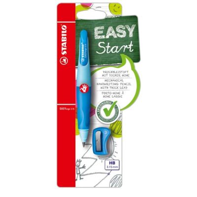 Stabilo EASYergo Duckbleistift 3.15 +Spitzer,Rechtshänder,hell/dunkelblau