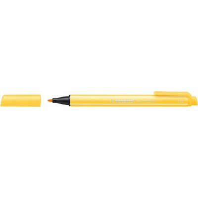 Filzschreiber pointMax gelb, 0,8mm Strichstärke, Nylonspitze, Kappe