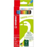 STABILO GREENcolors 12er Etui FSC-zertifizierter Buntstift