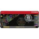 Fasermaler Pen 68 metallic 8er Metalletui,...