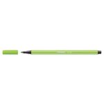 Fasermaler Pen 68 hellgrün, Kappe aufsteckbar,...