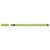 Fasermaler Pen 68 hellgrün, Kappe aufsteckbar, Strichstärke: 1,4 mm, Tinte auf Wasserbasis, geruchsneutral