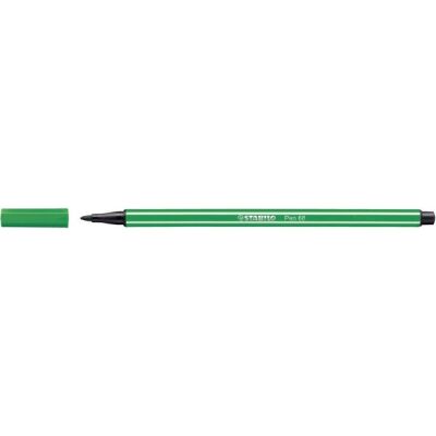 Fasermaler Pen 68 smaragdgrün, Kappe aufsteckbar, Strichstärke: 1,4 mm, Tinte auf Wasserbasis, geruchsneutral