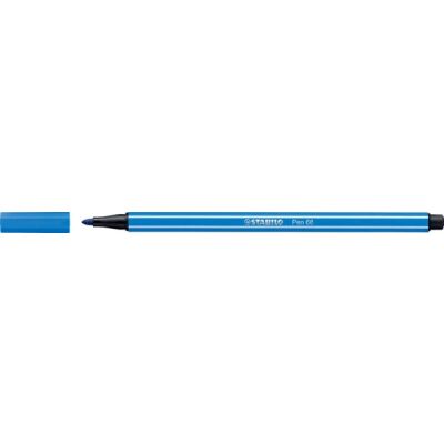 Fasermaler Pen 68 dunkelblau, Kappe aufsteckbar, Strichstärke: 1,4 mm, Tinte auf Wasserbasis, geruchsneutral