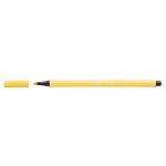 Fasermaler Pen 68 gelb, Kappe aufsteckbar, Strichstärke:...