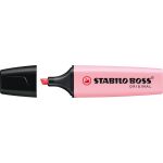 Textmarker Stabilo Boss Original 2-5mm Pastel rosiges Rouge