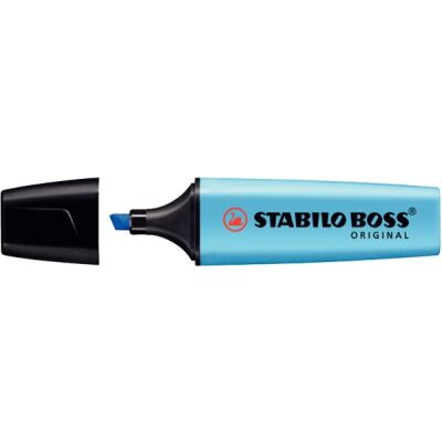 Textmarker Stabilo Boss Original 2-5mm blau nachfüllbar