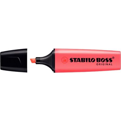 Textmarker Stabilo Boss Original 2-5mm rot nachfüllbar