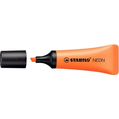 Textmarker Stabilo NEON, orange, Strichstärke: 2-5mm, im Tubendesign