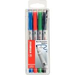 Folienstift STABILO OHPen, 1 mm, wasserlöslich, 4-er...