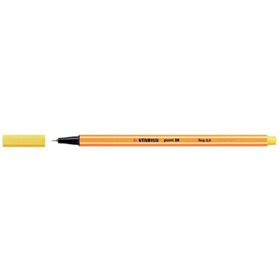 Feinschreiber point88 0,4mm gelb