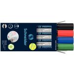 Boardmarker Maxx 293, 2+5 mm, 4er Etui, schwarz, blau,...