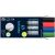 Boardmarker Maxx 293, 2+5 mm, 4er Etui, schwarz, blau, rot, grün.