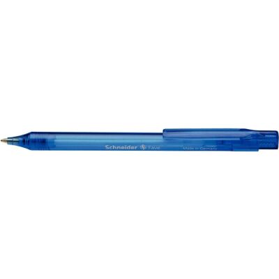 Kugelschreiber Fave, transparent blau, Dokumentenecht