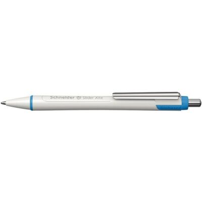 Kugelschreiber SLIDER Xite XB, schwarz, dokumentenecht, mit Mine 710XB, Visco Glide, Drücker in Schreibfarbe, Plug & Play