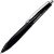 Kugelschreiber Haptify schwarz, mit auswechselbarer Mine 775, ergonomisch, gummierter 3-Flächen-Griff, verschleißfeste Edelstahlspitze