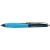 Kugelschreiber Haptify hellblau/dunkelblau, mit auswechselbarer Mine 775, ergonomisch, gummierter 3-Flächen-Griff, verschleißfeste Edelstahlspitze