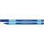 Kugelschreiber Slider Edge XB, blau, Visco Glide, gleitendes schreiben, gummierter Dreikant-Schaft, Edelstahlspitze