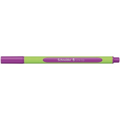 Fineliner Line-Up 0,4 mm, electric-purpel, ruschfest, mit gummierten, ergonomischen Dreikantschaft, Gehäuse aus 88% biobasiertem Kunststoff
