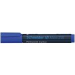 Schneider Permanentmarker 250 mit Keilspitze 2-7mm, blau,...