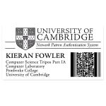 Kleines Auszeichnungsetikett, festhaftend, Maße...