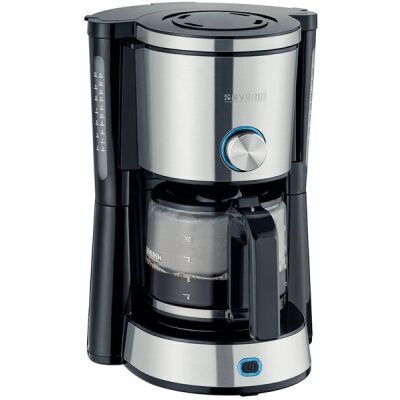 Kaffeemaschine KA 4825 f. 10 Tassen 1,25 L, edelstahl/schwarz max. 1000W