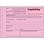 Ausgabebeleg A6quer 50 Blatt rosa