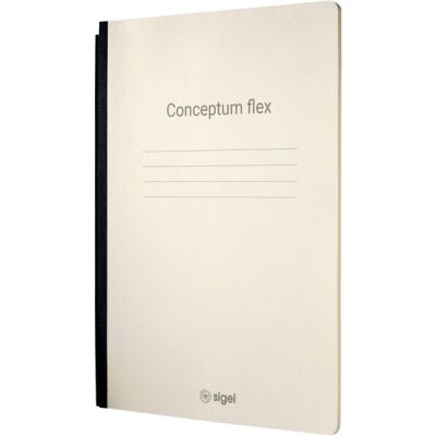 Notizheft Conceptum flex, A4, kariert, 92 Seiten, 80 g, Datumsangabe, Seitenzahlen, Maße: 215 x 297 x 5 mm