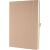 Notizbuch Conceptum, 213 x 295 x 20 mm, 80g, Hardcover, beige, liniert, 194 Seiten, Stiftschlaufe, nummerierte Seiten, Inhaltsverzeichnis, Gummibandverschluss