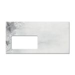 Weihnachts-Umschlag Frozen Stars DL, Fenster, 90 g, gummiert