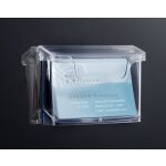 Visitenkartenhalter glasklar Acryl für 60 Karten,...