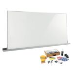 Meet up-Bundle Wall rail bestehend aus: 1x Whiteboard, 1x...