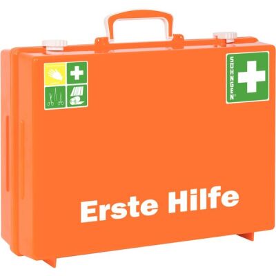Erste-Hilfe-Koffer MT-CD orange mit Füllung Standard DIN 13169