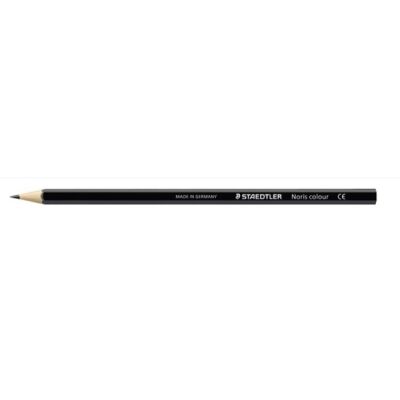 Farbstift Noris colour, schwarz, Strichstärke: 3mm, hohe Bruch-