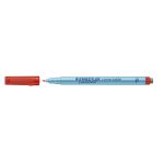 Folienstift Lumocolor correct F rot ca. 0,6mm,...