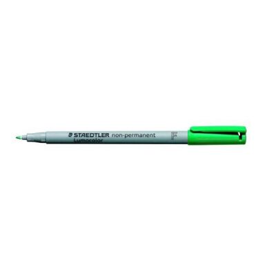Folienschreiber 0,6mm wasserlöslich grün nachfüllbar