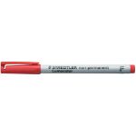 Folienschreiber 0,6mm wasserlöslich rot...