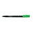 Folienschreiber 0,6mm perm. grün nachfüllbar