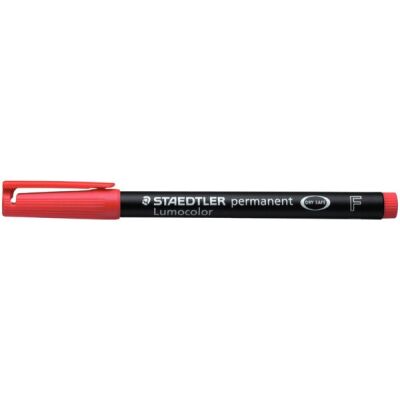 Folienschreiber 0,6mm perm. rot nachfüllbar