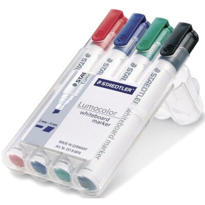 Whiteboard Marker Keilspitze 2-5 mm, sortiert