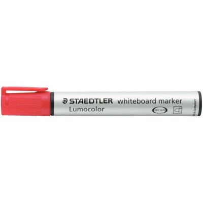 Whitboardmarker Lumocolor 2 mm Rundspitze rot nachfüllbar