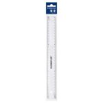 Lineal Kunststoff transparent 30cm im Polybeutel