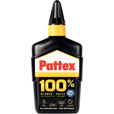 Pattex 100% Kleber 100g Tube Stark unter allen Bedingungen