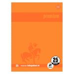 Collegeblock, A4, liniert 80 Blatt, orange , 90 g/qm,...