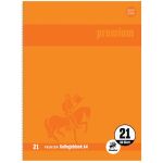 Collegeblock, A4, liniert, 80 Blatt, orange, 90 g/qm, LIN.21