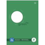 Heftschoner, DIN A4, Recycling Papier 150 g/qm, grün