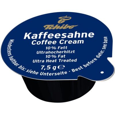 Kaffeesahne, 10 % Fett, Kunststoffportion, 1 Karton mit 240 Döschen