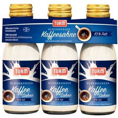 TURM Kaffeesahne 10% Fett, 100 g