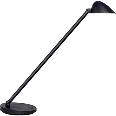 Tischleuchte JACK mit integriertem USB-Anschuß, in 4 Lichtintensitäten und 3 Farbtemperaturstufen einstellbar, schwarz